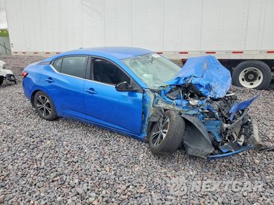 Czwarte zdjęcie samochodu z boku: 2022 NISSAN SENTRA SV VIN:3N1AB8CV8NY216585 - miniatura