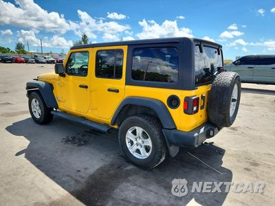 Drugie zdjęcie samochodu z przodu: 2019 JEEP WRANGLER UNLIMITED SPORT VIN:1C4HJXDG1KW503519 - miniatura