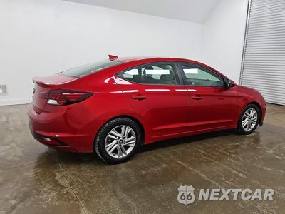 Trzecie zdjęcie samochodu z tyłu: 2020 HYUNDAI ELANTRA SEL VIN:5NPD84LF1LH567682 - miniatura