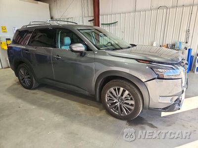 Czwarte zdjęcie samochodu z boku: 2024 NISSAN PATHFINDER SL VIN:5N1DR3CD8RC259348 - miniatura