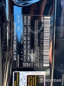 Zdjęcie 10 z 10 samochodu: 2017 MERCEDES-BENZ GLC 43 4MATIC AMG VIN:WDC0G6EB2HF181906 - miniatura