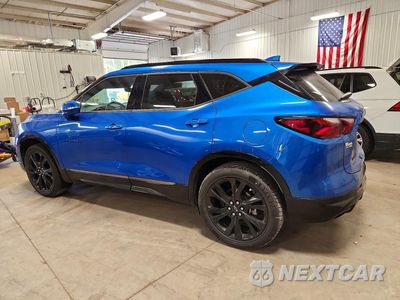 Drugie zdjęcie samochodu z przodu: 2020 CHEVROLET BLAZER RS VIN:3GNKBERS9LS674222 - miniatura