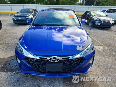 Piąte zdjęcie samochodu w środku: 2020 HYUNDAI ELANTRA SPORT VIN:KMHD04LB1LU034091 - miniatura