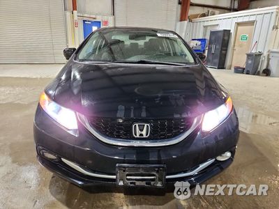 Piąte zdjęcie samochodu w środku: 2014 HONDA CIVIC EXL VIN:19XFB2F90EE212921 - miniatura