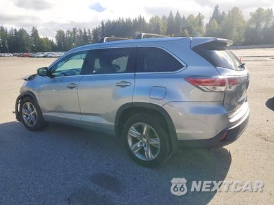 Drugie zdjęcie samochodu z przodu: 2015 TOYOTA HIGHLANDER LIMITED PLATINUM VIN:5TDDKRFHXFS197245 - miniatura