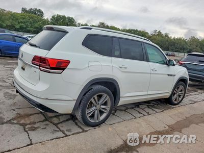 Trzecie zdjęcie samochodu z tyłu: 2018 VOLKSWAGEN ATLAS SEL VIN:1V2SR2CA3JC531979 - miniatura