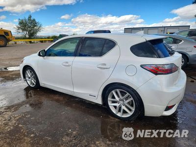 Drugie zdjęcie samochodu z przodu: 2014 LEXUS CT 200 VIN:JTHKD5BH6E2191611 - miniatura