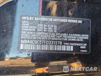 Zdjęcie 12 z 12 samochodu: 2015 BMW 428 XI GRAN COUPE SULEV VIN:WBA4C9C57FD331578 - miniatura