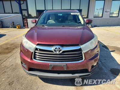 Piąte zdjęcie samochodu w środku: 2016 TOYOTA HIGHLANDER XLE VIN:5TDJKRFH6GS313318 - miniatura