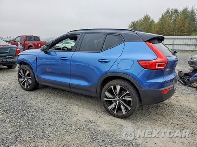 Drugie zdjęcie samochodu z przodu: 2021 VOLVO XC40 RECHARGE VIN:YV4ED3UR8M2572557 - miniatura