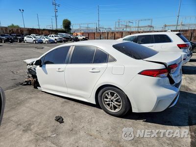 Drugie zdjęcie samochodu z przodu: 2021 TOYOTA COROLLA LE VIN:JTDEAMDE2MJ008875 - miniatura