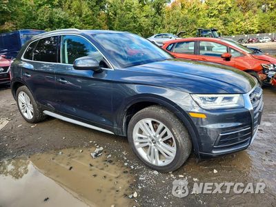 Czwarte zdjęcie samochodu z boku: 2018 AUDI Q5 PREMIUM PLUS VIN:WA1BNAFY8J2219916 - miniatura