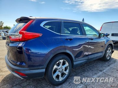 Trzecie zdjęcie samochodu z tyłu: 2019 HONDA CR-V EX VIN:5J6RW1H5XKA031341 - miniatura