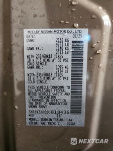 Zdjęcie 14 z 14 samochodu: 2025 NISSAN ROGUE SV VIN:5N1BT3BB9SC818436 - miniatura
