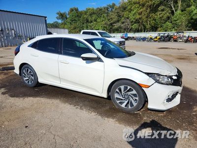 Czwarte zdjęcie samochodu z boku: 2018 HONDA CIVIC LX VIN:SHHFK7H24JU212484 - miniatura