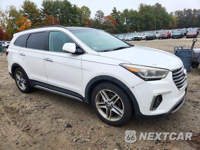 Czwarte zdjęcie samochodu z boku: 2017 HYUNDAI SANTA FE LIMITED ULTIMATE VIN:KM8SRDHF6HU181524 - miniatura