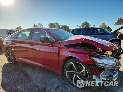 Czwarte zdjęcie samochodu z boku: 2022 HONDA ACCORD SPORT SE VIN:1HGCV1F47NA058043 - miniatura