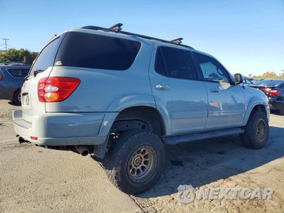 Trzecie zdjęcie samochodu z tyłu: 2002 TOYOTA SEQUOIA SR5 VIN:5TDBT44A82S104357 - miniatura