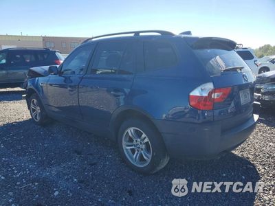 Drugie zdjęcie samochodu z przodu: 2004 BMW X3 3.0I VIN:WBXPA93454WA61111 - miniatura
