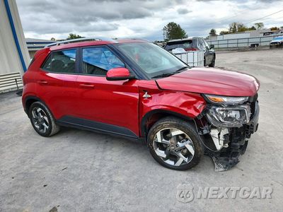 Czwarte zdjęcie samochodu z boku: 2022 HYUNDAI VENUE SEL VIN:KMHRC8A37NU156215 - miniatura