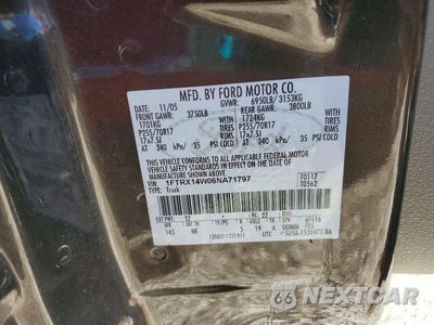 Zdjęcie 12 z 12 samochodu: 2006 FORD F150 VIN:1FTRX14W06NA71797 - miniatura
