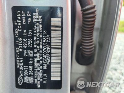 Zdjęcie 12 z 12 samochodu: 2012 HYUNDAI GENESIS 3.8L VIN:KMHGC4DD7CU158113 - miniatura