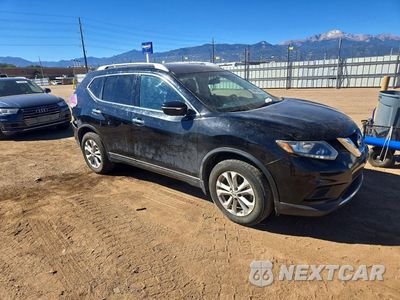 Czwarte zdjęcie samochodu z boku: 2014 NISSAN ROGUE SV VIN:5N1AT2ML9EC763907 - miniatura