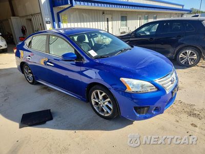 Czwarte zdjęcie samochodu z boku: 2014 NISSAN SENTRA SR VIN:3N1AB7AP9EL646671 - miniatura