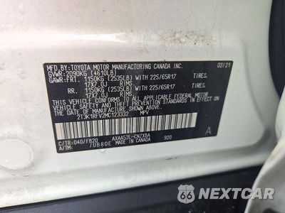 Zdjęcie 13 z 13 samochodu: 2021 TOYOTA RAV4 LE VIN:2T3K1RFV2MC123332 - miniatura