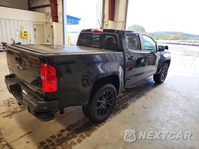 Trzecie zdjęcie samochodu z tyłu: 2020 CHEVROLET COLORADO LT VIN:1GCGTCENXL1113304 - miniatura
