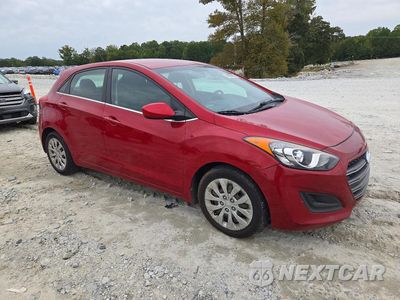 Czwarte zdjęcie samochodu z boku: 2016 HYUNDAI ELANTRA GT BASE VIN:KMHD35LH8GU291580 - miniatura