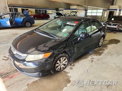 2012 HONDA CIVIC LX 19XFB2F59CE357188 - główne zdjęcie licytacji z USA - miniatura