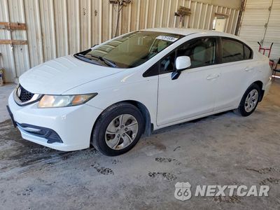 2013 HONDA CIVIC LX 2HGFB2F57DH563259 - główne zdjęcie licytacji z USA - miniatura