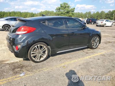 Trzecie zdjęcie samochodu z tyłu: 2017 HYUNDAI VELOSTER TURBO VIN:KMHTC6AE9HU309466 - miniatura