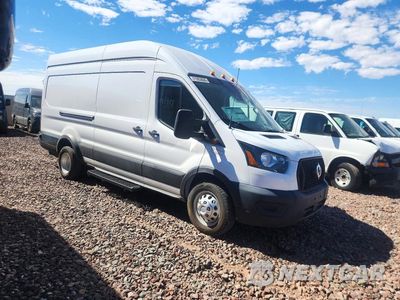 Czwarte zdjęcie samochodu z boku: 2022 FORD TRANSIT 350 HD DELIVERY VAN VIN:1FTRU8XG5NKA71526 - miniatura