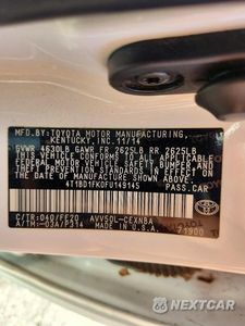 Zdjęcie 12 z 12 samochodu: 2015 TOYOTA CAMRY HYBRID LE VIN:4T1BD1FK0FU149145 - miniatura