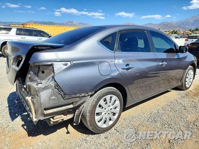 Trzecie zdjęcie samochodu z tyłu: 2015 NISSAN SENTRA S VIN:3N1AB7AP9FY309194 - miniatura