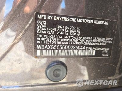 Zdjęcie 12 z 12 samochodu: 2013 BMW 528 I VIN:WBAXG5C56DD235044 - miniatura