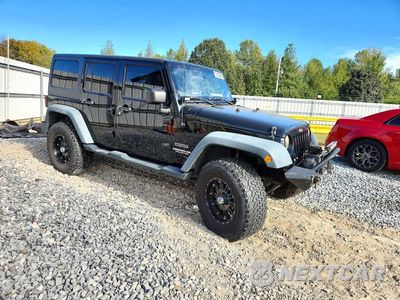 Czwarte zdjęcie samochodu z boku: 2011 JEEP WRANGLER UNLIMITED SPORT VIN:1J4HA3H17BL597206 - miniatura