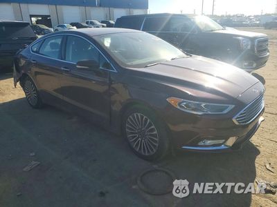 Czwarte zdjęcie samochodu z boku: 2017 FORD FUSION TITANIUM VIN:3FA6P0D94HR291733 - miniatura