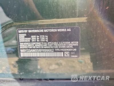 Zdjęcie 12 z 12 samochodu: 2024 BMW I4 M50 VIN:WBY33AW05RFR99662 - miniatura