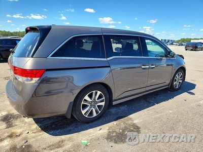 Trzecie zdjęcie samochodu z tyłu: 2016 HONDA ODYSSEY TOURING VIN:5FNRL5H91GB010322 - miniatura