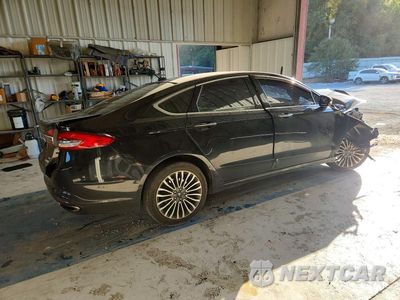 Trzecie zdjęcie samochodu z tyłu: 2017 FORD FUSION SE VIN:3FA6P0H96HR401675 - miniatura