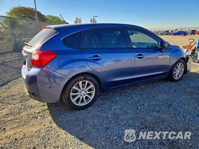 Trzecie zdjęcie samochodu z tyłu: 2012 SUBARU IMPREZA PREMIUM VIN:JF1GPAC6XCH227160 - miniatura