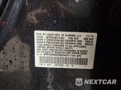 Zdjęcie 14 z 14 samochodu: 2014 ACURA MDX ADVANCE VIN:5FRYD4H82EB024431 - miniatura
