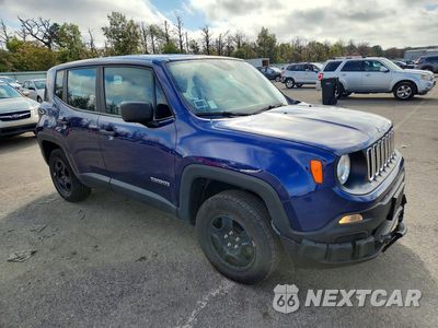 Czwarte zdjęcie samochodu z boku: 2017 JEEP RENEGADE SPORT VIN:ZACCJBAB1HPE68041 - miniatura