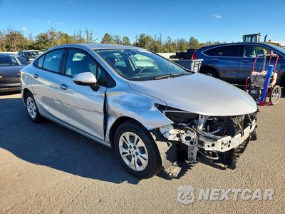 Czwarte zdjęcie samochodu z boku: 2019 CHEVROLET CRUZE LS VIN:1G1BC5SM9K7111856 - miniatura