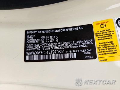 Zdjęcie 12 z 12 samochodu: 2014 MINI COOPER S VIN:WMWXM7C51ET970851 - miniatura