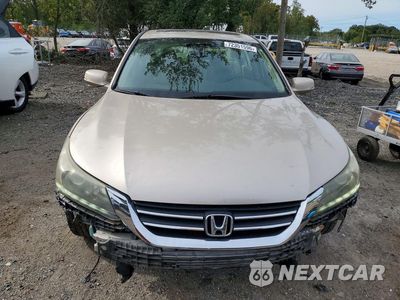 Piąte zdjęcie samochodu w środku: 2014 HONDA ACCORD EXL VIN:1HGCR3F82EA028404 - miniatura