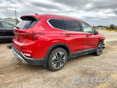 Trzecie zdjęcie samochodu z tyłu: 2020 HYUNDAI SANTA FE LIMITED 2.0T VIN:5NMS5CAA4LH279184 - miniatura